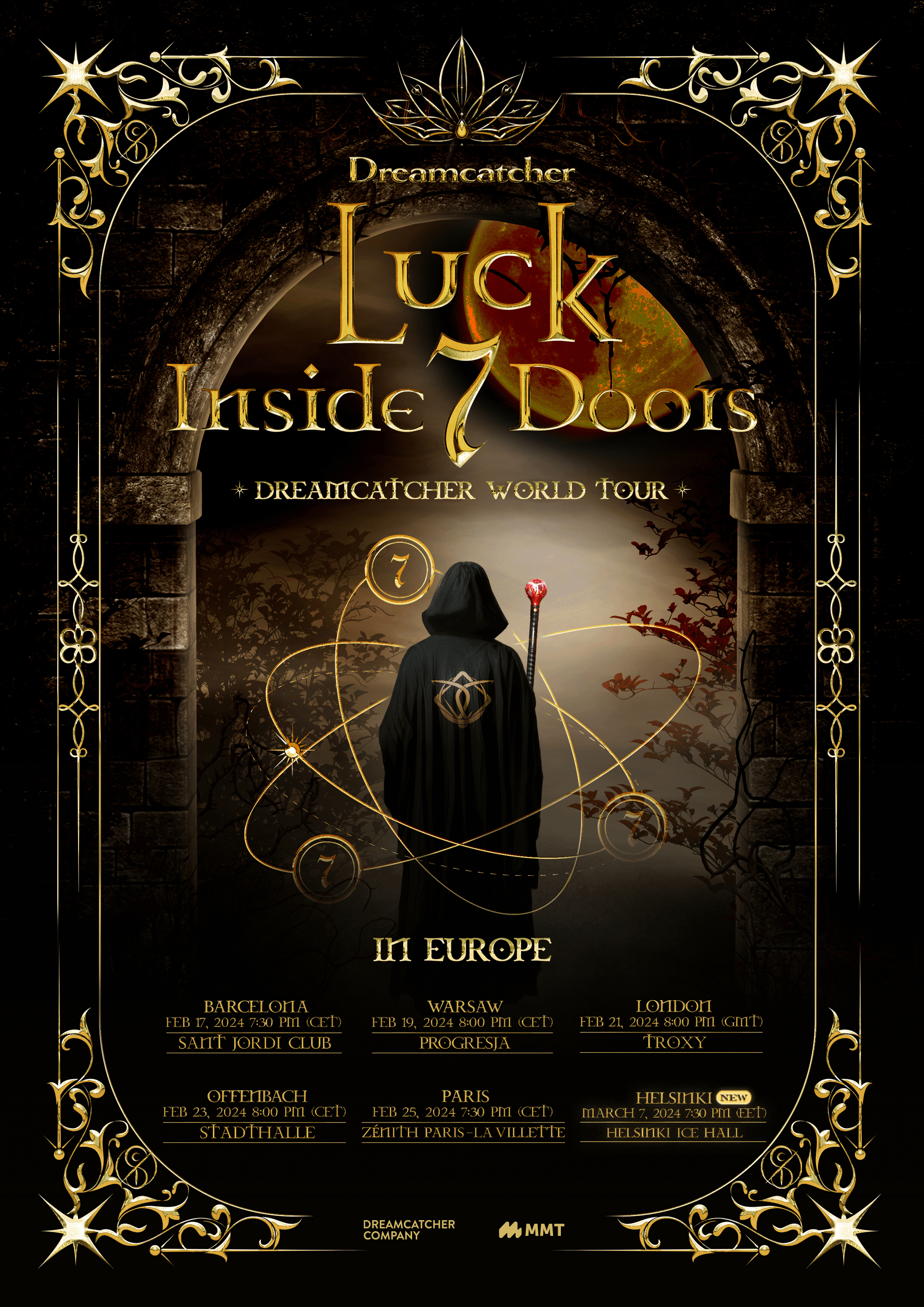 Dreamcatcher 2024 World Tour ‘Luck Inside 7 Doors’ in Europe