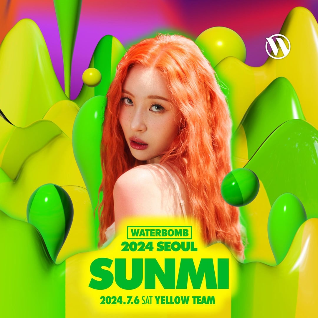 SUNMI & BIBI announced as part of the lineup for 2024 ‘Waterbomb