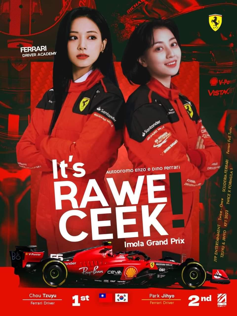 Ferrari's lineup for the F1 2025 season PTKOREA