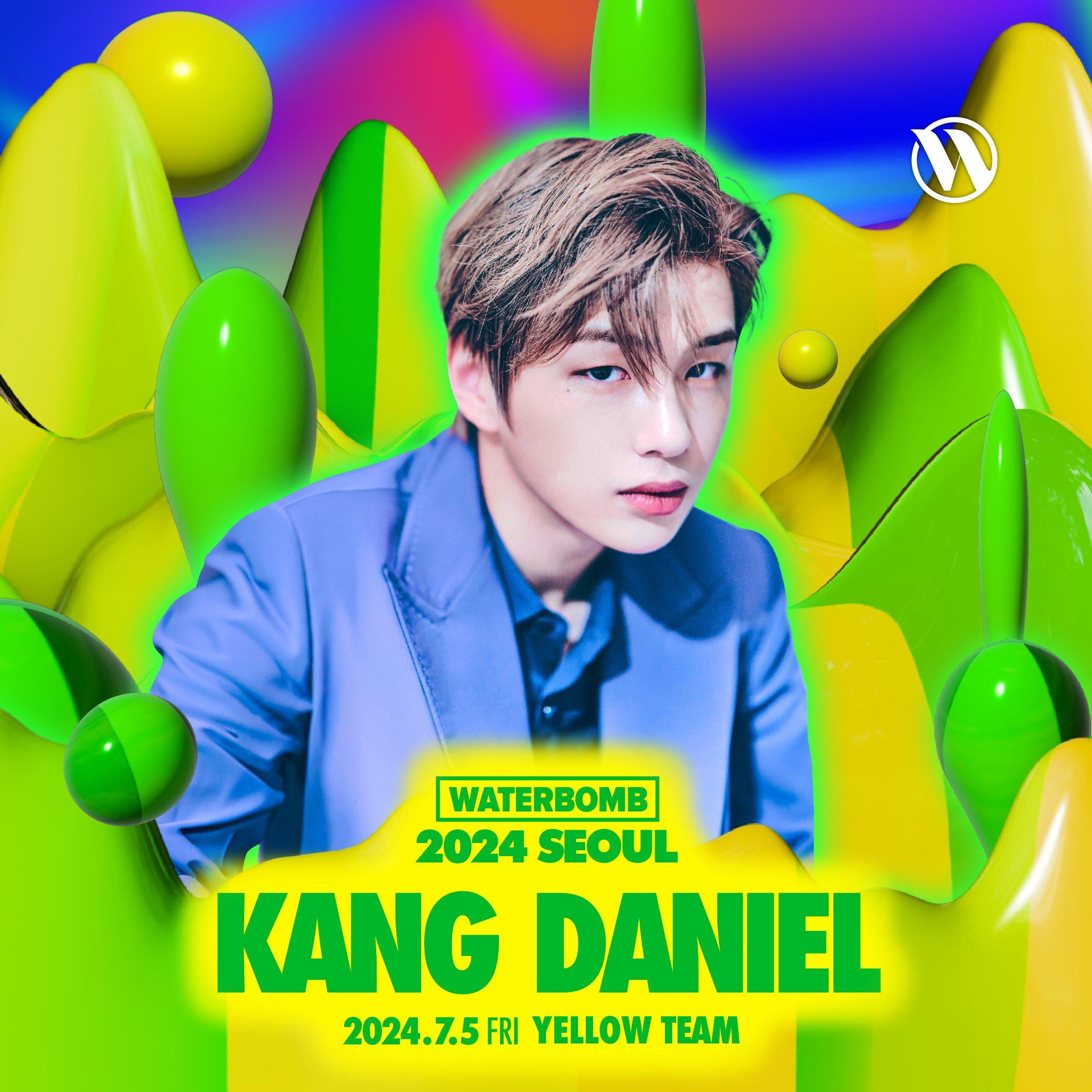 Kang Daniel added to lineup of WATERBOMB SEOUL 2024 on July 5 PTKOREA