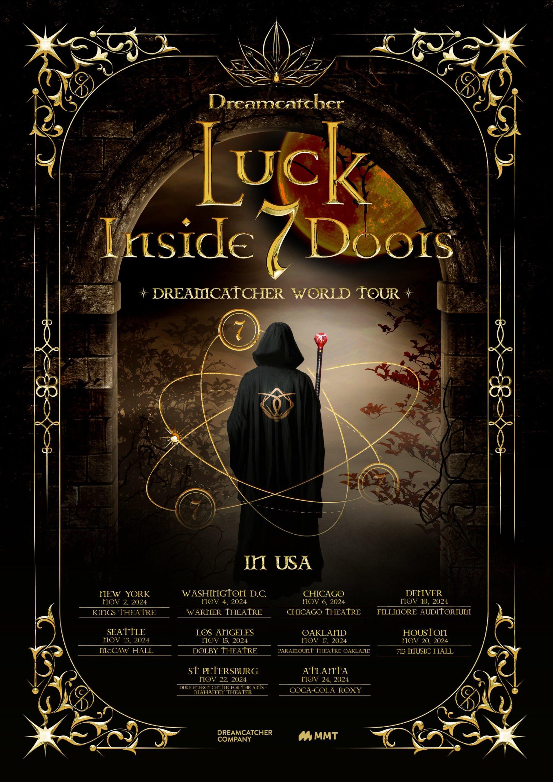 Dreamcatcher 2024 World Tour ‘Luck Inside 7 Doors’ in USA (Tour